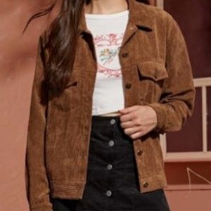NWT Brown/Camel corduroy jacket oversized
